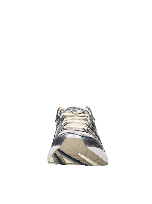 Sneakers in ecopelle e tessuto ASICS | GEL-KAYANO 14 1201A019-105BEIGE-ARGENTO-BLU